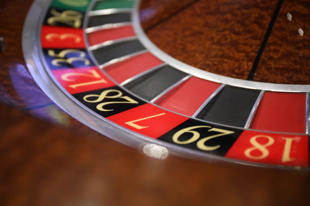 close up shot of roulette